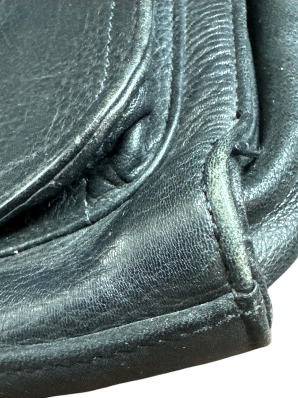 Lucky Brand Black Leather Crossbody Shoulder Bag - Picture 6 of 7